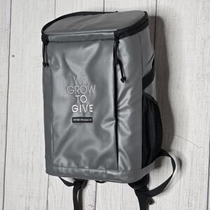 OtterBox Backpack Cooler Gray Insulated Soft Cooler "We Grow To Give"